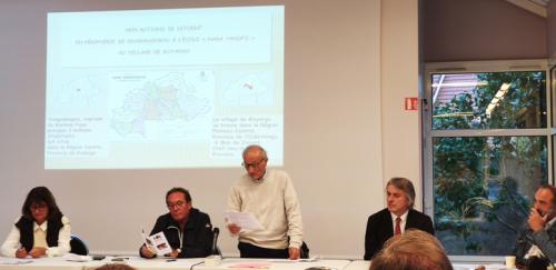 ADEB - AGO 2020 : Pierre BEDIER Président du Conseil Départemental, Hervé CHARNALLET Maire de Orgeval, Michel Mendiboure, Président de ADEB